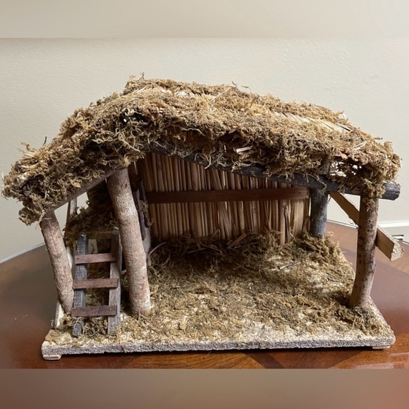 Well O'Well Vintage Nativity Creche Manger Figurine Donkey Replacement 7β Cerami - Picture 15 of 16